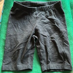Cat & Jack Girl's Black Bike Shorts Size 7/8 Cycling Playwear